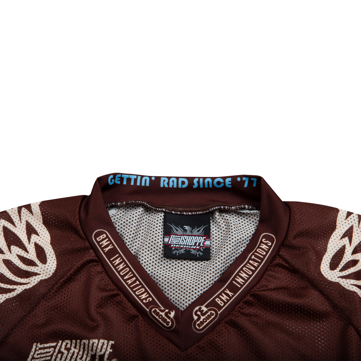 SE Bikes Jersey Retro S (Blue/Brown)