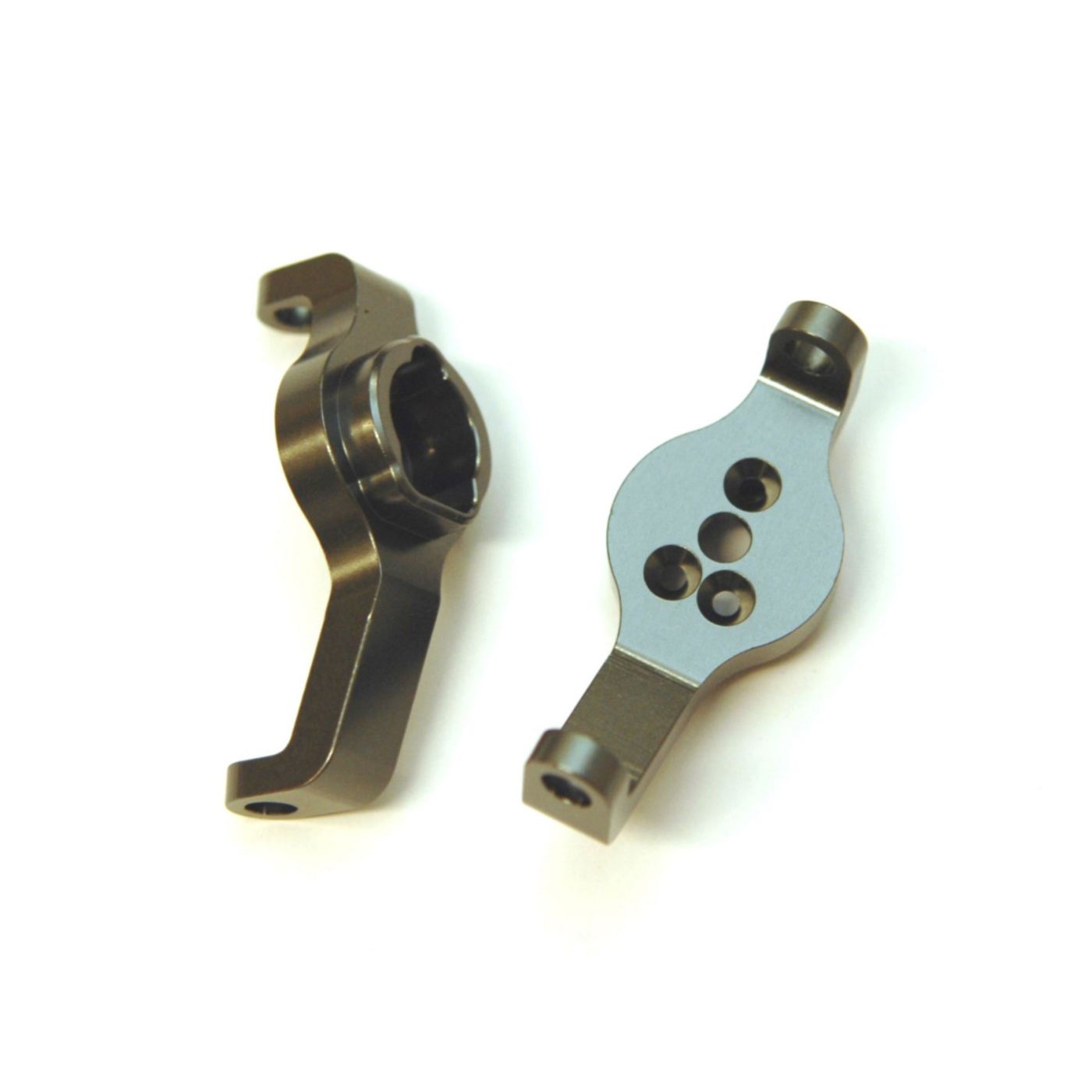 STRC CNC Aluminum Caster Blocks TRX-4 (Gun Metal)