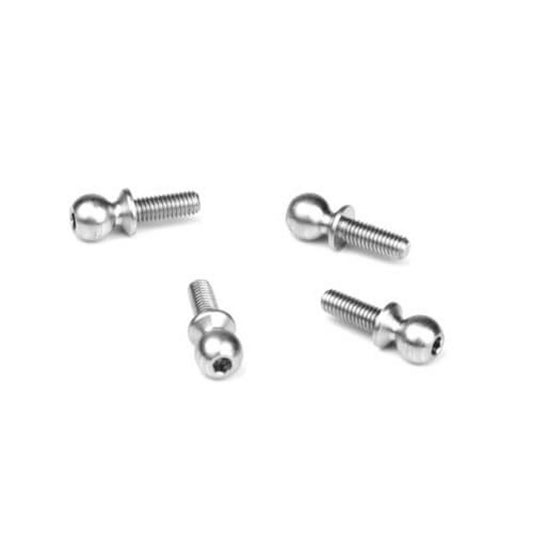 Tekno 5.5mm Short Neck Ball Stud: 8mm (4pcs)