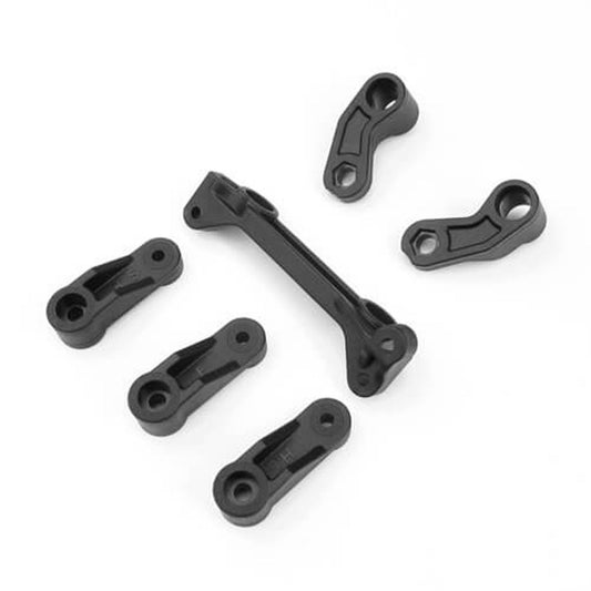 Tekno Composite Ackerman Plate Bellcranks/Servo Horn: EB410 (Revised)