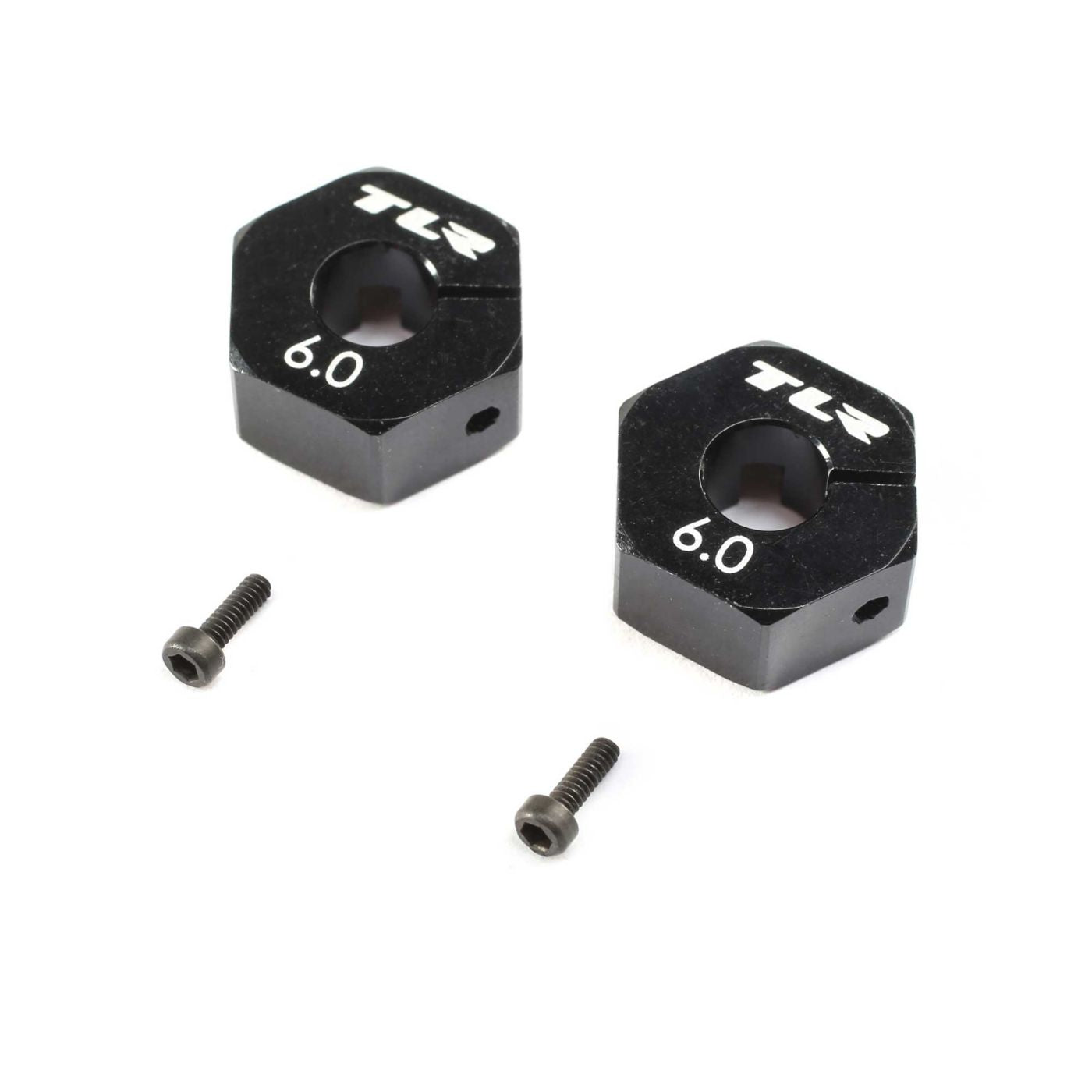 TLR Aluminium Wheel Hex: 12x6.0mm (2)