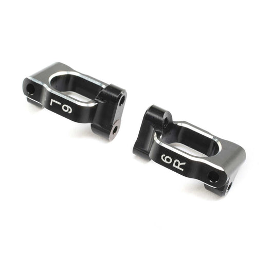 TLR Aluminum Caster Block Set: 22X-4 (6 Degree)