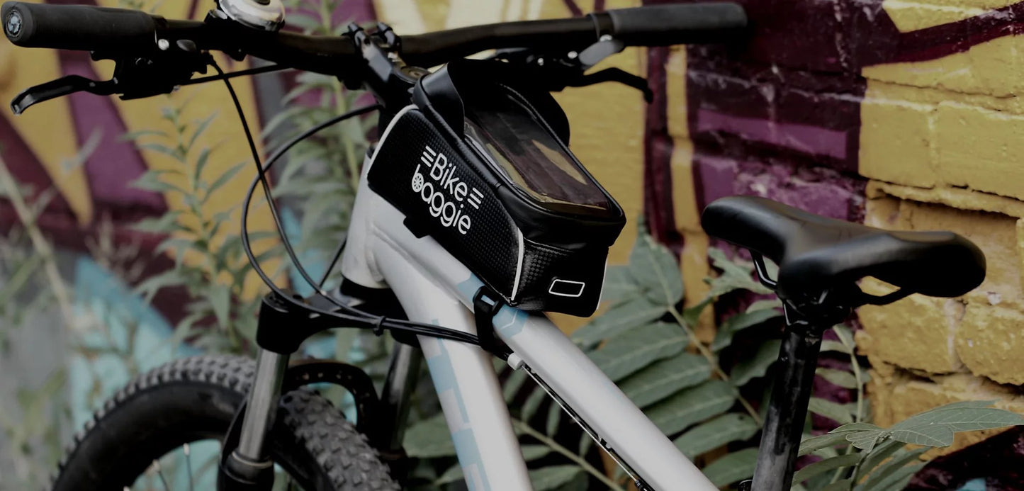 Bike Baggie - black bag / black logo