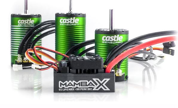 Castle Creations Mamba X Crawler Edition WP ESC: 3800kv