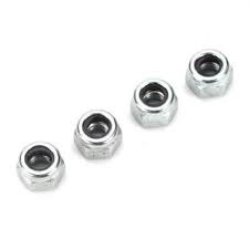 Du-Bro Nyloc Nuts: 3mm (4)