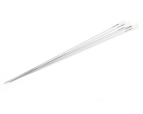 Du-Bro Mini-Nylon Kwik-Links on 12", 2-56 Rods (QTY/PKG: 5 )