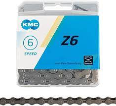 KMC Z6 116L Chain: 6 Speed (Grey)