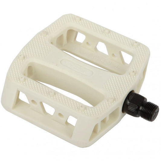 SE Bikes 12 O’Clock Nylon Pedals 9/16” (White)