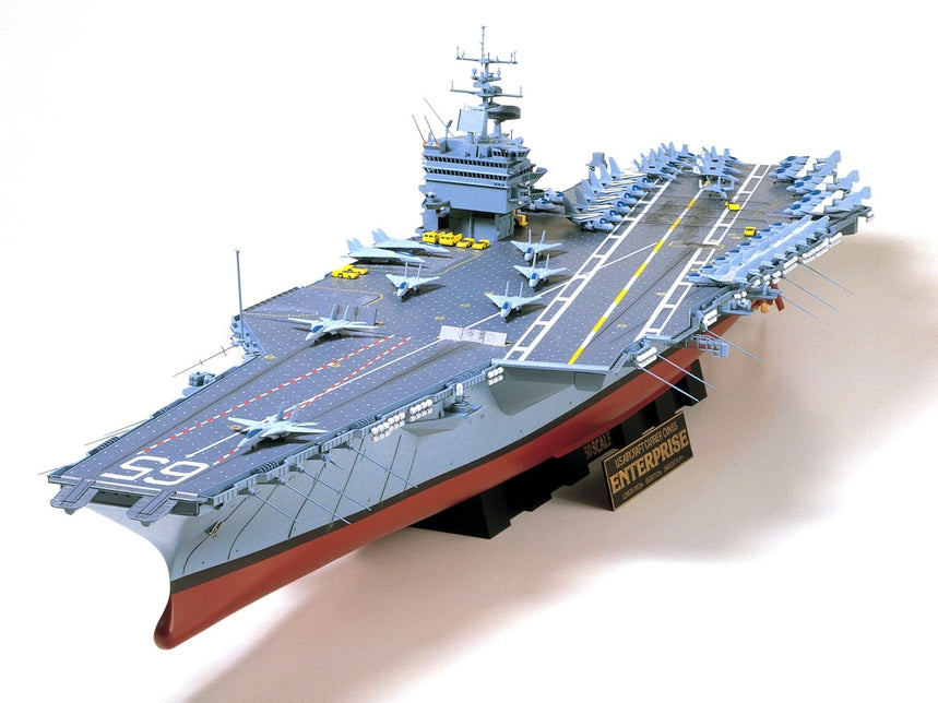 Tamiya 1/350 USS Enterprise CVN65 Aircraft Carrier Model Kit