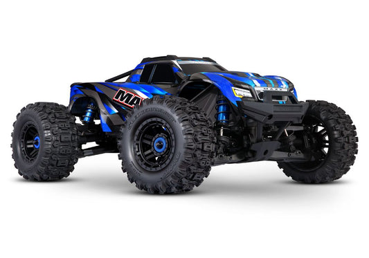 Traxxas MAXX 4S V2 1/10 RTR 4WD Monster Truck (Blue)
