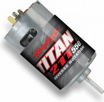 Traxxas Titan 550 Reverse Rotation Motor: 21T