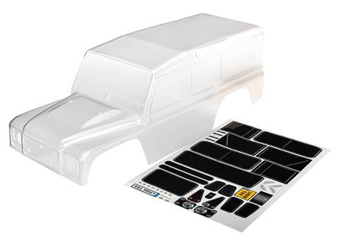 Traxxas Body: 1/10 Land Rover Defender (Clear)