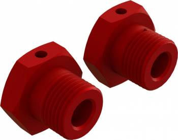 Arrma Aluminum Wheel Hex: 17mm (Red)
