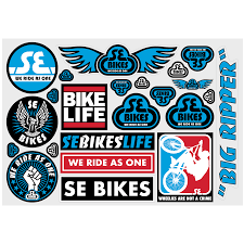 SE Bikes Life Sticker Set