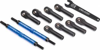 Traxxas Aluminium Toe Links 7075-T6: E-Revo (Blue)