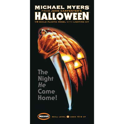 Moebius Micheal Myers “Halloween” w/LED Pumpkin Model Kit