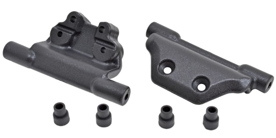RPM Wheelie Bar Mount: Traxxas Rustler 4x4 (Black)