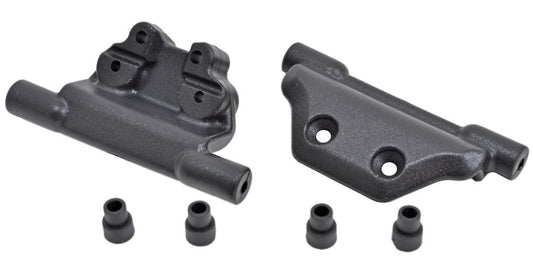 RPM Wheelie Bar Mount: Traxxas Rustler 4x4 (Black)