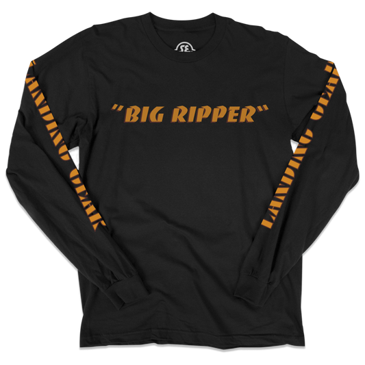 SE Bikes ‘Big Ripper’ LS T-Shirt (XL) (Black)