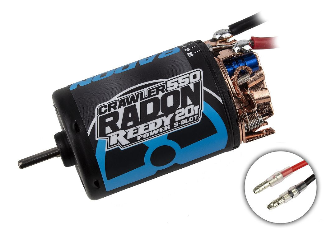 Reedy Radon2 Crawler 550 Brushed Motor: 20T (1100kv)