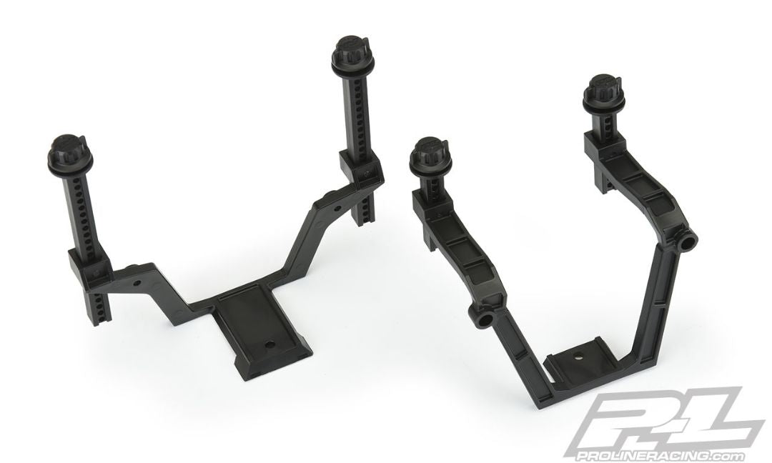 Pro-Line Extended Front and Rear Body Mounts: MAXX