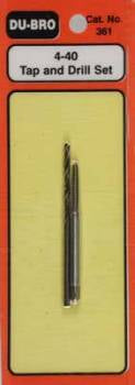 Du-Bro Tap and Drill Set (4-40)