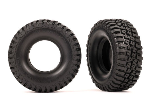 Traxxas 1.0” BF Goodrich T/A KM3 Mud Terrain Tires: TRX-4m