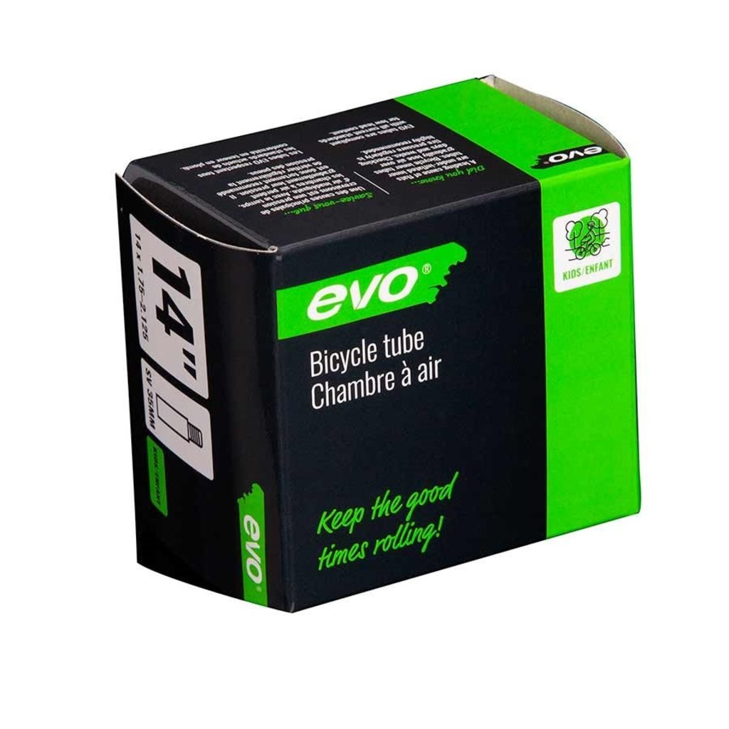 Evo Bicycle Tube 14" x 1.75-2.125” SV