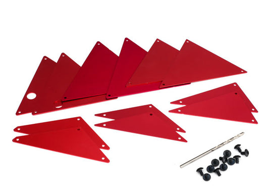 Traxxas Tube Chassis Panels: UDR (Red)
