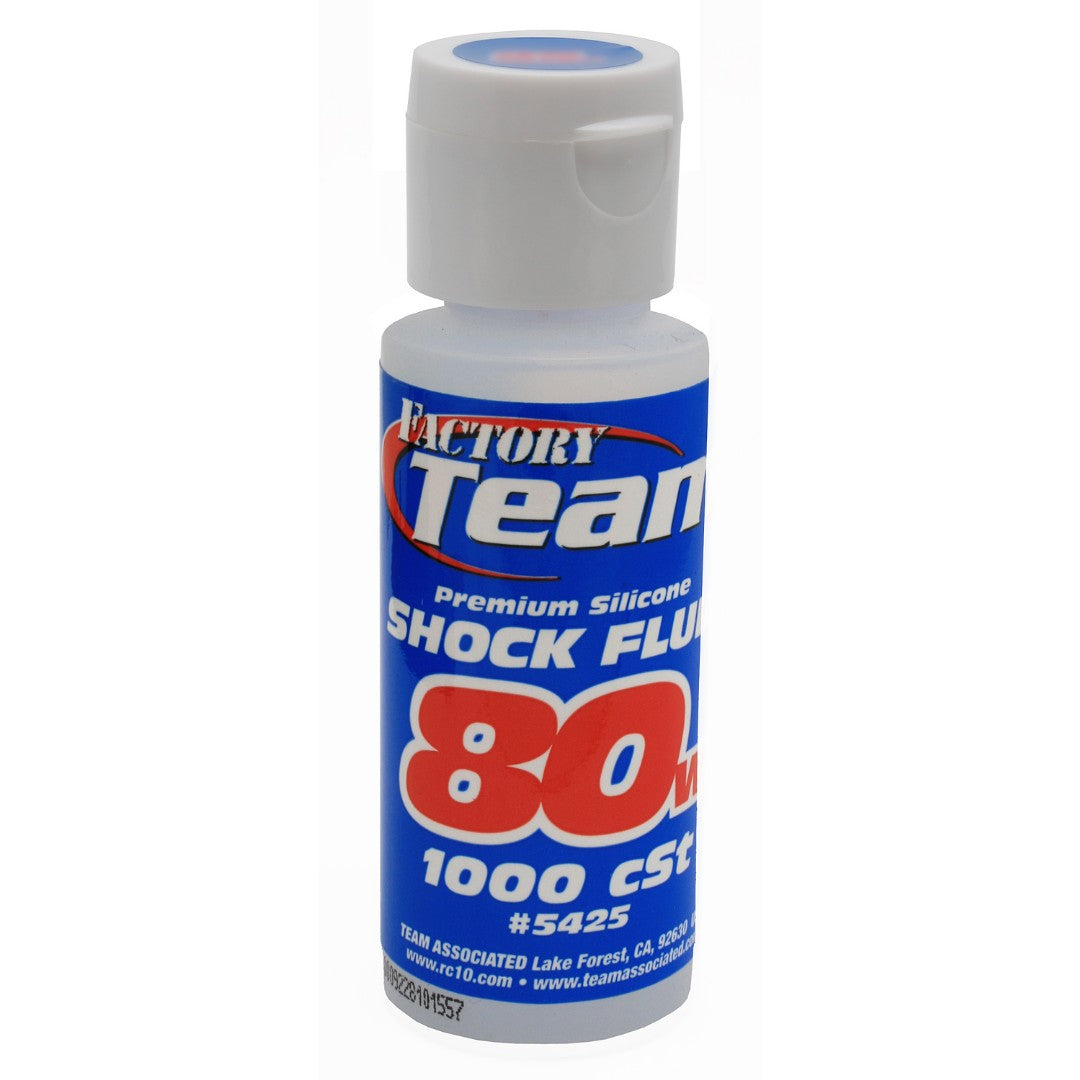 Team Associated Factory Team Silicone Shock Oil: 80wt