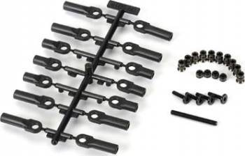 Pro-Line Hard Anodized Pivot Ball and Rod End Set: PRO-2/MT/Slash 2WD