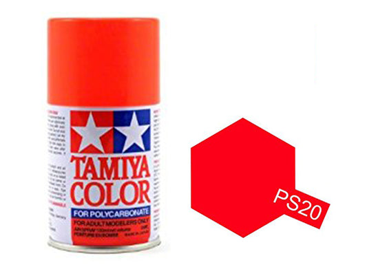 Tamiya PS-20 (Fluorescent Red)