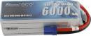 Gens Ace 6S1P 22.2V 6000mah 100C Lipo Battery: EC5