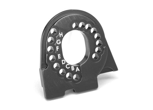 Traxxas Aluminium Motor Mount Plate 6061-T6: TRX-4 (Grey)