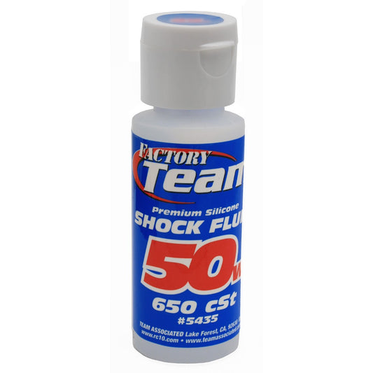 Team Associated Factory Team Silicone Shock Oil: 50wt