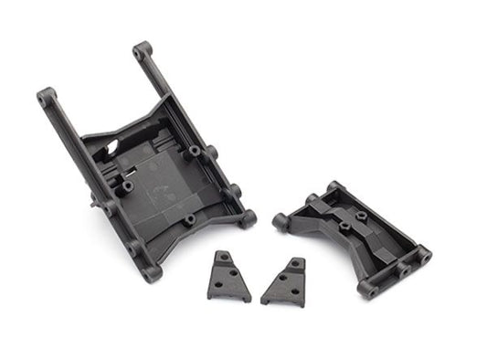 Traxxas Chassis Intermediate Rear Crossmember and Shock Mounts: TRX-6