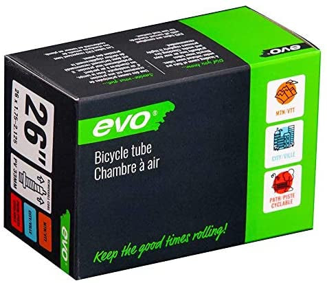 Evo Bicycle Tube 26” x 1.75-2.125 S/V