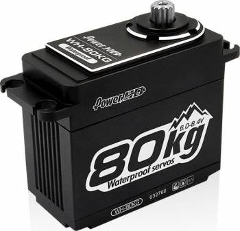 Power HD WH-80KG HV High Torque Large Scale Servo