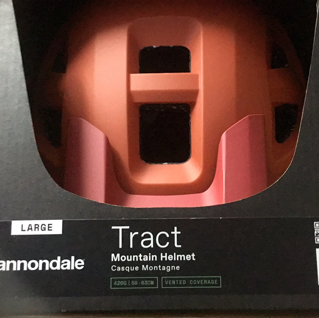 Cannondale Tract Adult MTB Helmet: Large (Red)