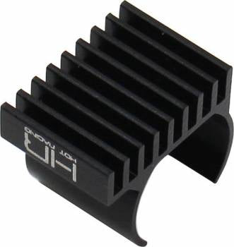 Hot Racing Nine Fin Motor Heat Sink: SCX24 (Black)