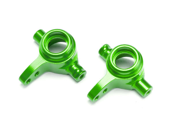 Traxxas Aluminum Steering Blocks 6061-T6: Green