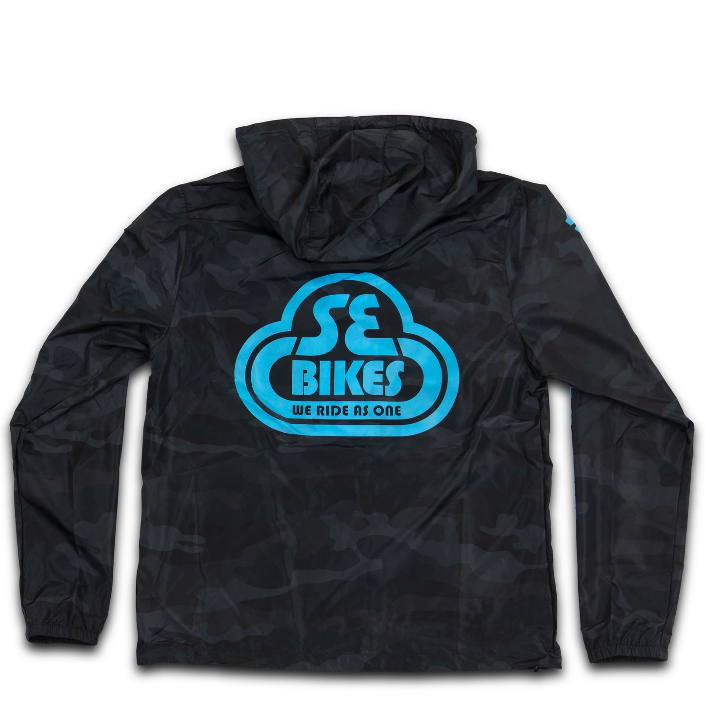 SE Bikes Zip Up Jacket (XL) Black Camo