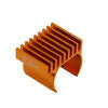 Hot Racing Nine Fin Motor Heat Sink: SCX24 (Gold)