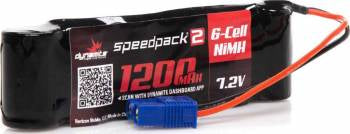 Dynamite Speedpack 7.2V 1200mah 6-Cell NiMH Battery: EC3