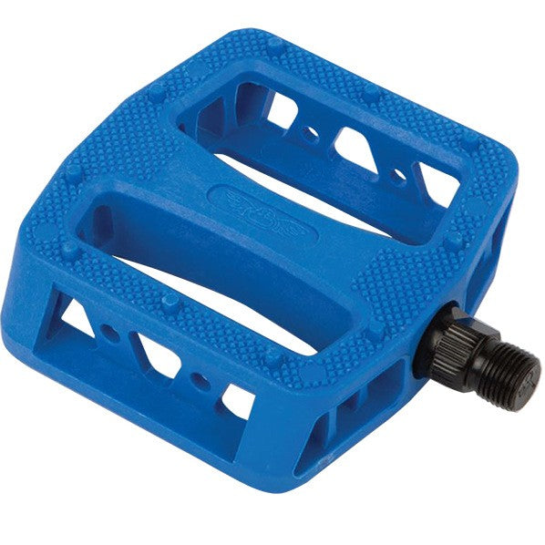 SE Bikes 12 O’Clock Nylon Pedals 9/16” (Blue)