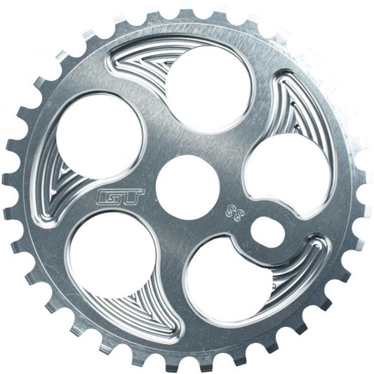 GT Overdrive CNC Sprocket 33T (Silver)