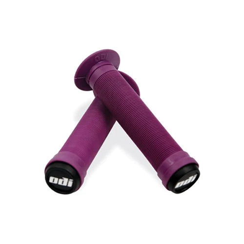 ODI Longneck Grips ST Flanged Grips: 143mm (Purple)