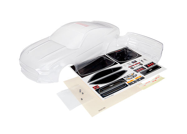 Traxxas Ford Mustang Clear Polycarbonate Body