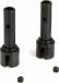 Losi Front and Rear Stub Axle Set: DBXL 4WD