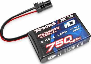 Traxxas 2S 7.4V 750mah Lipo Battery TRX-4M